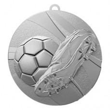 Medalie D48 mm, ME5003S, argint fodbal
