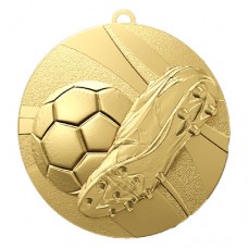 Medalie D48 mm, ME5003G, aur fodbal