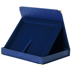 Cutie p-u diploma 305x230x28 mm, albastru