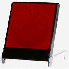 Cutie p-u medalie D50/60/70 mm, rosie